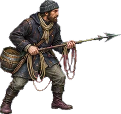 Гарпунёры с линём